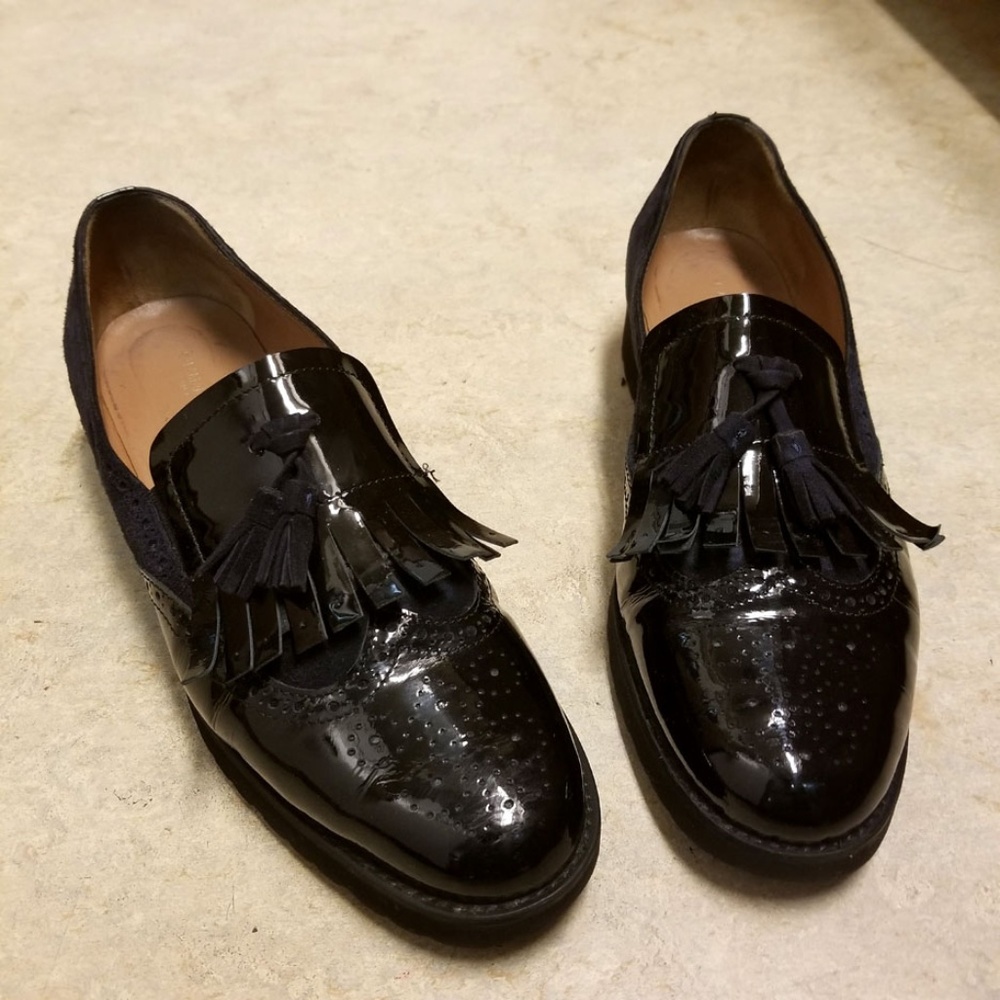 SALAMANDER France  TWO-TONE Wingtip Shoes 41 Minty